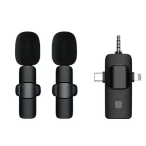3 In 1 Wireless Usb C Microphone For Iphone Android Camera