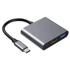 USB Type C to HDMI Adapter Hub 3-in-1