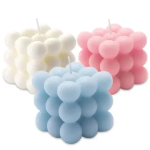 Non-Stick Bubble Cube Candle Silicone Mold