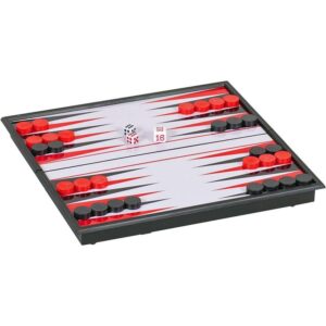 Backgammon Foldable Travel Magnetic Set Board Game