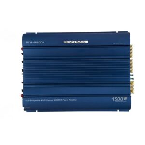 Boschmann PCH-4880DX Bridgeable Car Amplifier 1500w