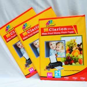 Clarion Glossy Photo Paper A4 Size