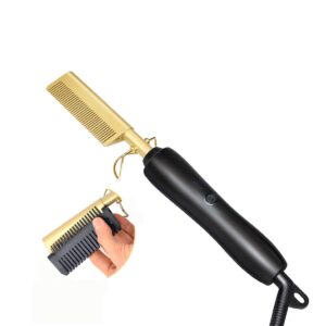Flat Iron Hair Straightening Hot Comb
