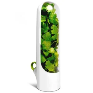 Fresh Herb Fridge Vegetable Container Preserving Bottle