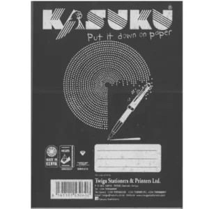 Kasuku Hardcover Single Ruled A5 200 pages (12s)