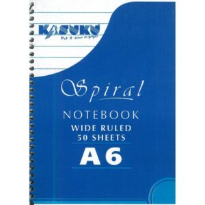 Kasuku A6 Spiral Notebook Pad (12s)