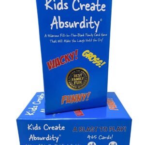 Kids Create Absurdity – Funny Card Game for Kids Family Game Night