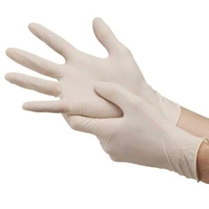 Latex Powdered Gloves