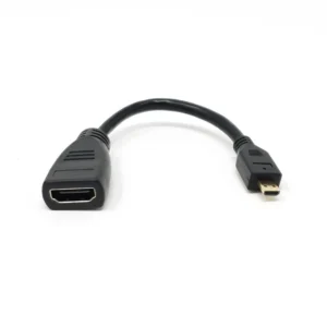 Micro HDMI Male to HDMI Female Adapter Cable