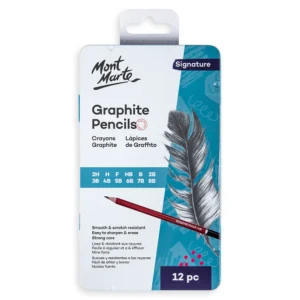 Mont Marte Graphite Pencils Signature 12pc