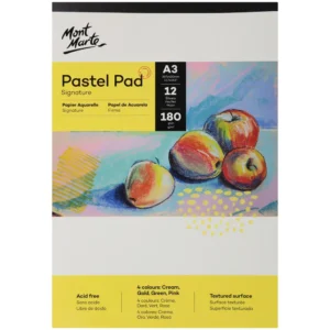 Mont Marte Pastel Pad 4 colours 180gsm A3(12 Sheets)