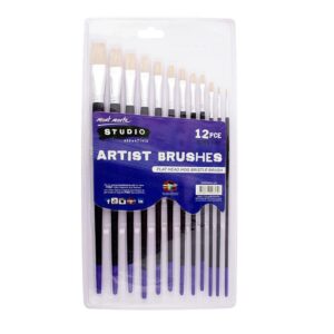Mont Marte Studio Artist Brushes 12s