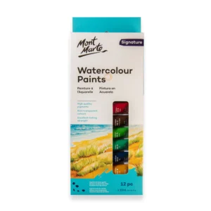 Mont Marte Watercolour Paints Signature 12pc x 12ml