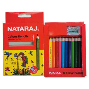 Nataraj Colour Pencils Half Size (12s)
