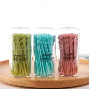 Plastic Reusable Fork Sticks