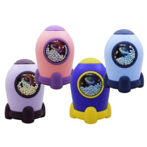 Rocket Piggy Bank With Lock Code