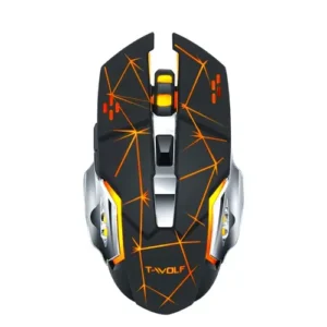Rechargeable Wireless Gaming Mouse 6 Keys RGB Back-Light