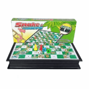 Snakes & Ladders Magnetic Folding Family Board Game