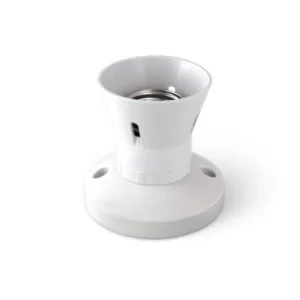 Straight Bulb Holder B22 (Pin)