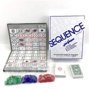 Sequence Arabic Board Game