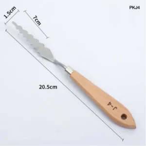 Serrated Palette Painting Knife J-4