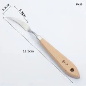Serrated Palette Painting Knife J-6