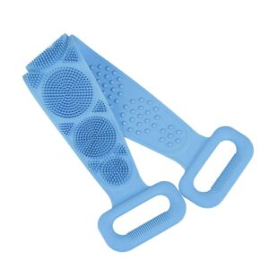 Silicone Body Scrubber Bath Brush Belt