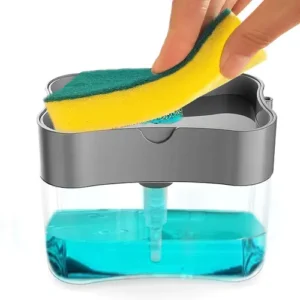 Soap Pump And Sponge Caddy