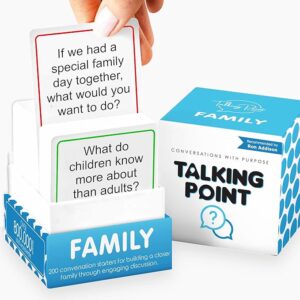 Talking Point Family 200 Conversation Starters Cards Game