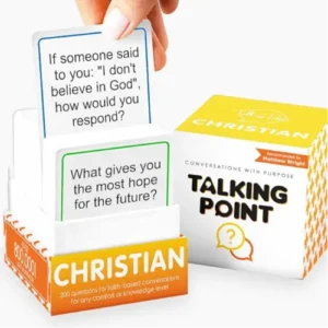 Talking Point Christians 200 Conversation Starters Card Game