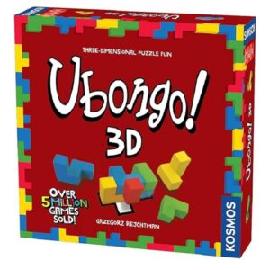 Ubongo 3D Geometric Puzzle Game with Three-Dimensional Blocks