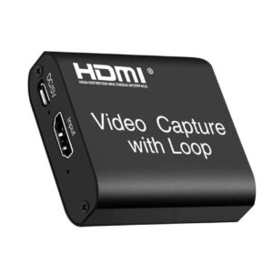 Video HDMI Capture Card with Loop Out