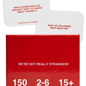 We’re Not Really Strangers Card Game